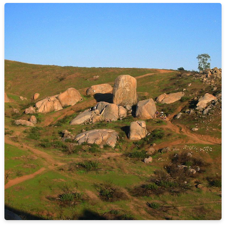 Santee Boulders in San Diego